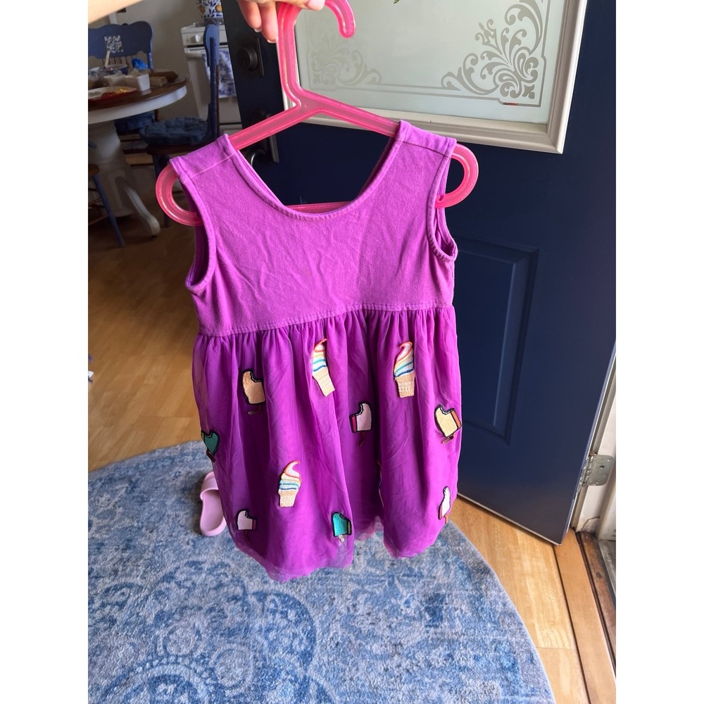 Hanna Andersson‎ Chasing Summer Dress In Soft Tulle girls 6-7